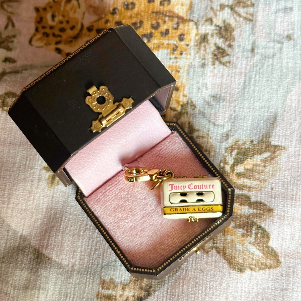 Juicy Couture Limited Edition Egg Carton Charm